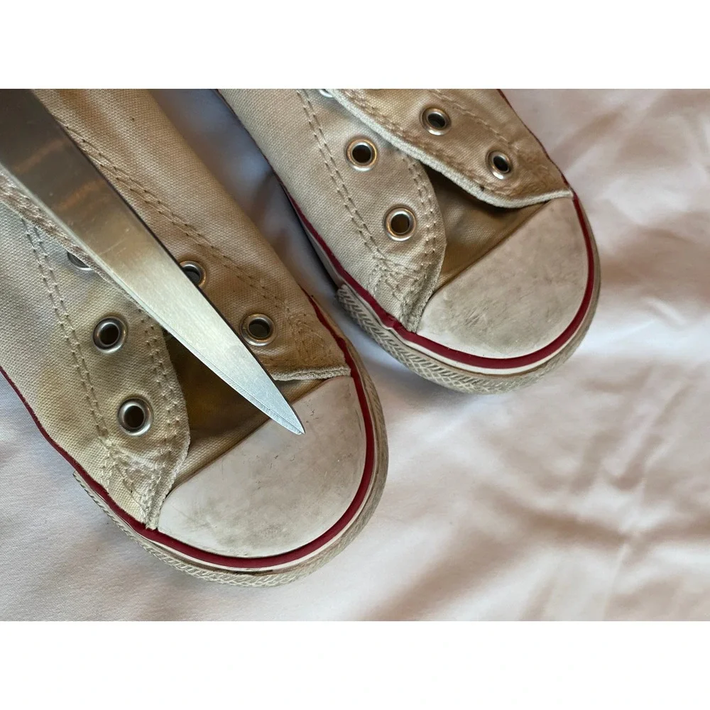 Converse Infant Chuck Taylor All Star Low Top Sneakers Retro White 7J256